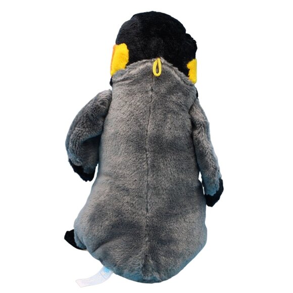Emperor Penguin Classic Toy Company 2007 Grey White Black Stuffed Plush Toy 13" - Picture 4 of 10